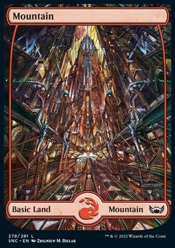Mountain (V.1)⁣ - Streets of New Capenna⁣ (Land)⁣ [278]