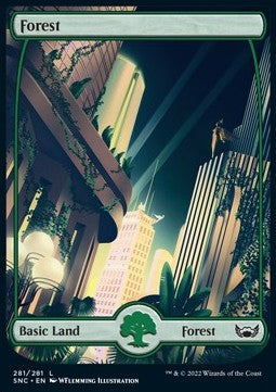 Forest (V.2)⁣ - Streets of New Capenna⁣ (Land)⁣ [281]