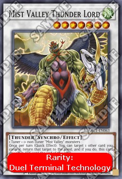 Mist Valley Thunder Lord (V.2 - Parallel Rare)⁣ - Hidden Arsenal: Chapter 1⁣ (Parallel Rare)⁣ [063]