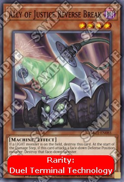 Ally of Justice Reverse Break (V.2 - Parallel Rare)⁣ - Hidden Arsenal: Chapter 1⁣ (Parallel Rare)⁣ [085]