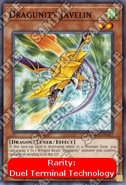 Dragunity Javelin (V.2 - Parallel Rare)⁣ - Hidden Arsenal: Chapter 1⁣ (Parallel Rare)⁣ [157]