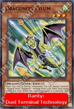 Dragunity Pilum (V.2 - Parallel Rare)⁣ - Hidden Arsenal: Chapter 1⁣ (Parallel Rare)⁣ [160]