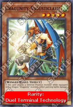 Dragunity Angusticlavii (V.2 - Parallel Rare) - Hidden Arsenal: Chapter 1 (Parallel Rare) [HAC1-161]