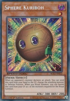 Sphere Kuriboh (V.2 - Secret Rare)⁣ - Speed Duel GX: Duel Academy Box⁣ (Secret Rare)⁣ [I12]