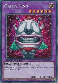 Ojama King (V.2 - Secret Rare)⁣ - Speed Duel GX: Duel Academy Box⁣ (Secret Rare)⁣ [C21]