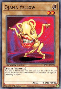 Ojama Yellow⁣ - Speed Duel GX: Duel Academy Box⁣ (Common)⁣ [C01]