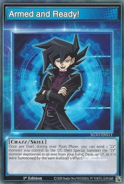 Armed and Ready! (Skill)⁣ - Speed Duel GX: Duel Academy Box⁣ (Common)⁣ [S11]