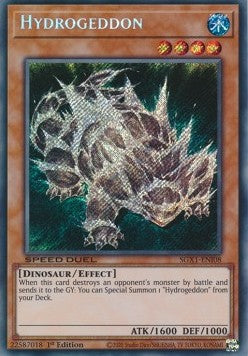 Hydrogeddon (V.2 - Secret Rare) - Speed Duel GX: Duel Academy Box (Secret Rare) [SGX1-I08]