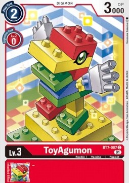 ToyAgumon (BT7-007)⁣ - Next Adventure⁣ (Common)⁣ [BT7-007]