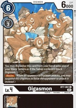 Gigasmon (BT7-061)⁣ - Next Adventure⁣ (Common)⁣ [BT7-061]