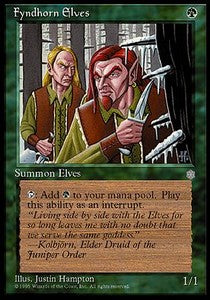 Fyndhorn Elves⁣ - Ice Age⁣ (Common)