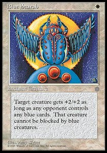 Blue Scarab⁣ - Ice Age⁣ (Uncommon)
