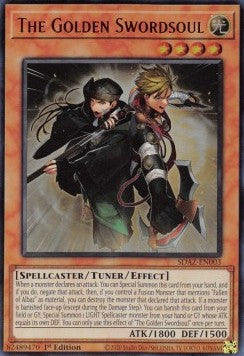 The Golden Swordsoul⁣ - Structure Deck: Albaz Strike⁣ (Ultra Rare)⁣ [003]
