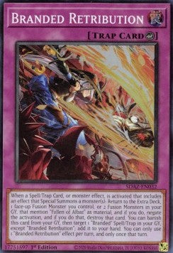 Branded Retribution⁣ - Structure Deck: Albaz Strike⁣ (Super Rare)⁣ [032]