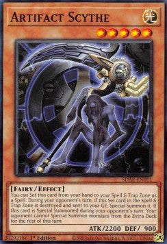 Artifact Scythe⁣ - Structure Deck: Albaz Strike⁣ (Common)⁣ [011]