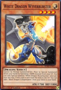 White Dragon Wyverburster⁣ - Structure Deck: Albaz Strike⁣ (Common)⁣ [012]
