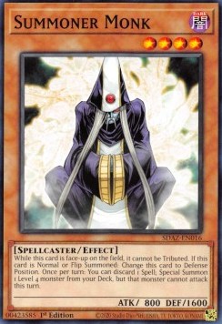 Summoner Monk⁣ - Structure Deck: Albaz Strike⁣ (Common)⁣ [016]