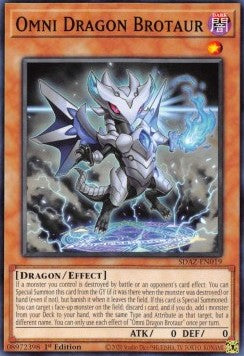 Omni Dragon Brotaur⁣ - Structure Deck: Albaz Strike⁣ (Common)⁣ [019]