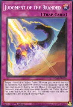 Judgment of the Branded⁣ - Structure Deck: Albaz Strike⁣ (Common)⁣ [034]