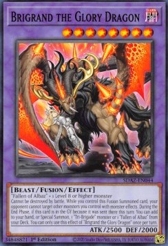 Brigrand the Glory Dragon⁣ - Structure Deck: Albaz Strike⁣ (Common)⁣ [044]