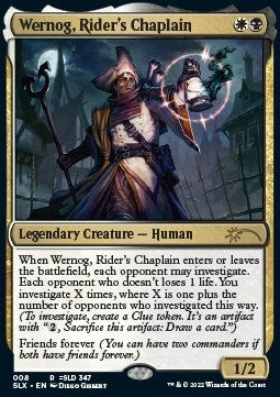 Wernog, Rider's Chaplain⁣ - Universes Within⁣ (Rare)⁣ [8]