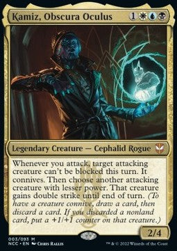 Kamiz, Obscura Oculus⁣ - Commander: Streets of New Capenna⁣ (Mythic)⁣ [3]