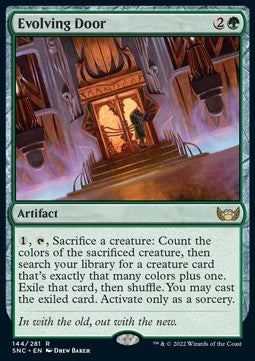 Evolving Door⁣ - Streets of New Capenna⁣ (Rare)⁣ [144]