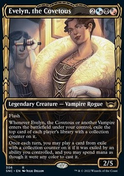 Evelyn, the Covetous (V.1)⁣ - Streets of New Capenna: Extras⁣ (Rare)⁣ [306]