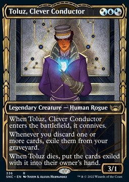 Toluz, Clever Conductor (V.1)⁣ - Streets of New Capenna: Extras⁣ (Rare)⁣ [336]