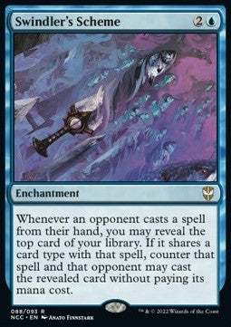 Swindler's Scheme⁣ - Commander: Streets of New Capenna⁣ (Rare)⁣ [88]