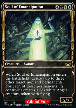 Soul of Emancipation (V.2)⁣ - Streets of New Capenna: Extras⁣ (Rare)⁣ [399]