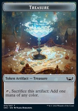 Treasure Token (V.1)⁣ - Streets of New Capenna: Extras⁣ (Token)⁣ [T13]