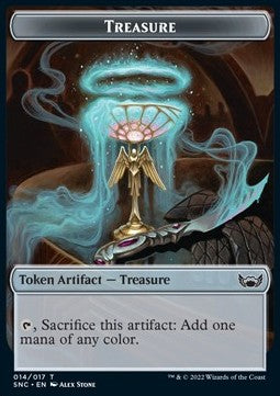 Treasure Token (V.2)⁣ - Streets of New Capenna: Extras⁣ (Token)⁣ [T14]