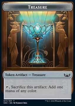 Treasure Token (V.5)⁣ - Streets of New Capenna: Extras⁣ (Token)⁣ [T17]