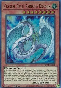 Crystal Beast Rainbow Dragon⁣ - Ghosts From the Past: The 2nd Haunting⁣ (Ultra Rare)⁣ [001]