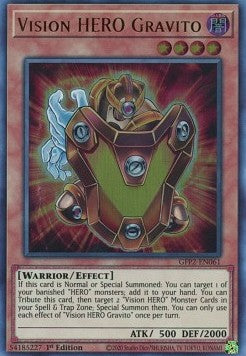 Vision HERO Gravito⁣ - Ghosts From the Past: The 2nd Haunting⁣ (Ultra Rare)⁣ [061]