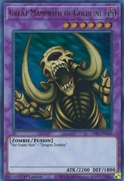 Great Mammoth of Goldfine⁣ - Ghosts From the Past: The 2nd Haunting⁣ (Ultra Rare)⁣ [120]