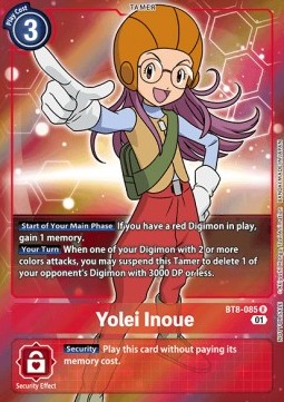 Yolei Inoue (BT8-085) (V.2)⁣ - Promos: New Awakening⁣ (Alternative Art)⁣ [BT8-085]