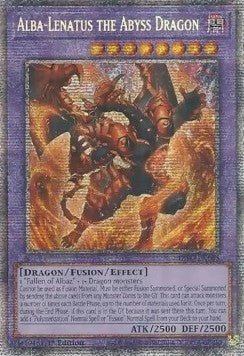 Alba-Lenatus the Abyss Dragon (V.2 - Starlight Rare)⁣ - Dimension Force⁣ (Starlight Rare)⁣ [035]