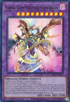 Starving Venom Predapower Fusion Dragon⁣ - Dimension Force⁣ (Ultra Rare)⁣ [036]