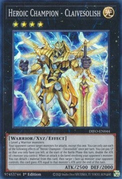 Heroic Champion - Claivesolish⁣ - Dimension Force⁣ (Super Rare)⁣ [044]
