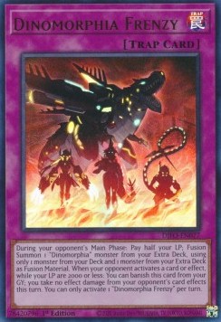 Dinomorphia Frenzy⁣ - Dimension Force⁣ (Ultra Rare)⁣ [077]