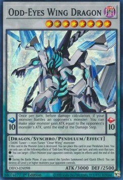 Odd-Eyes Wing Dragon⁣ - Dimension Force⁣ (Super Rare)⁣ [098]