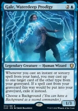 Gale, Waterdeep Prodigy⁣ - Commander Legends: Battle for Baldur's Gate⁣ (Rare)⁣ [72]