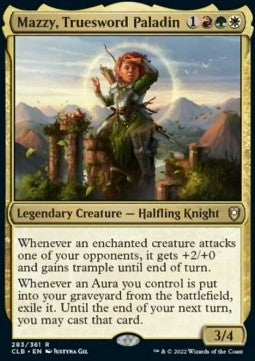 Mazzy, Truesword Paladin⁣ - Commander Legends: Battle for Baldur's Gate⁣ (Rare)⁣ [283]