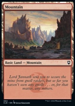 Mountain (V.2)⁣ - Commander Legends: Battle for Baldur's Gate: Extras⁣ (Land)⁣ [464]
