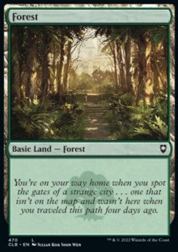 Forest (V.4)⁣ - Commander Legends: Battle for Baldur's Gate: Extras⁣ (Land)⁣ [470]