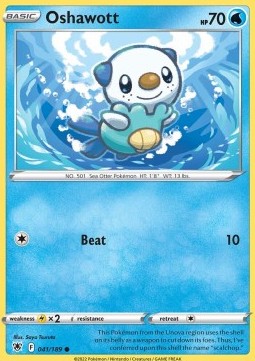 Oshawott⁣ - Astral Radiance⁣ (Common)⁣ [041]