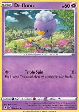Drifloon⁣ - Astral Radiance⁣ (Common)⁣ [063]