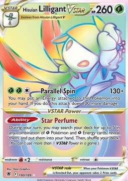 Hisuian Lilligant VSTAR⁣ - Astral Radiance⁣ (Secret Rare)⁣ [190]